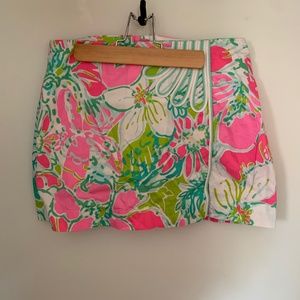 Lilly Pulitzer Jasmine Skort - Don't Give a Cluck